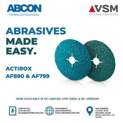 VSM Actirox AF890 & AF799 Fibre Discs